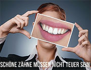 Schöne Zähne müssen nicht teuer sein  ©Foto: Gerd Altmann via pixabay.com 